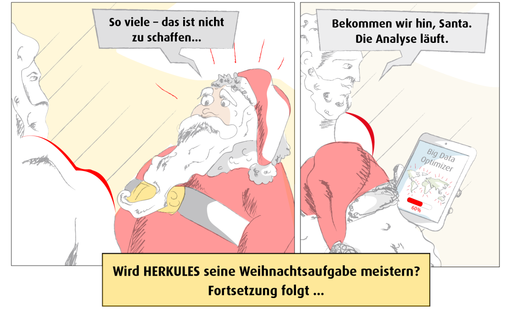 Die Weihnachtsabenteuer des HERKULES, Teil 1